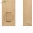 Крафт пакет с окном 70 мм, прямоугольное дно, 120*80*250 мм